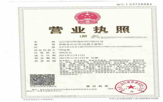 营业执照